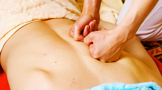 Diepe bindweefsel massage